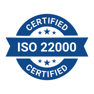 ISO 22000 Certified